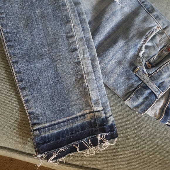 A'2nd by Special A Jeans skinny medium-wash distressed jeans Size 5 - Picture 4 of 7